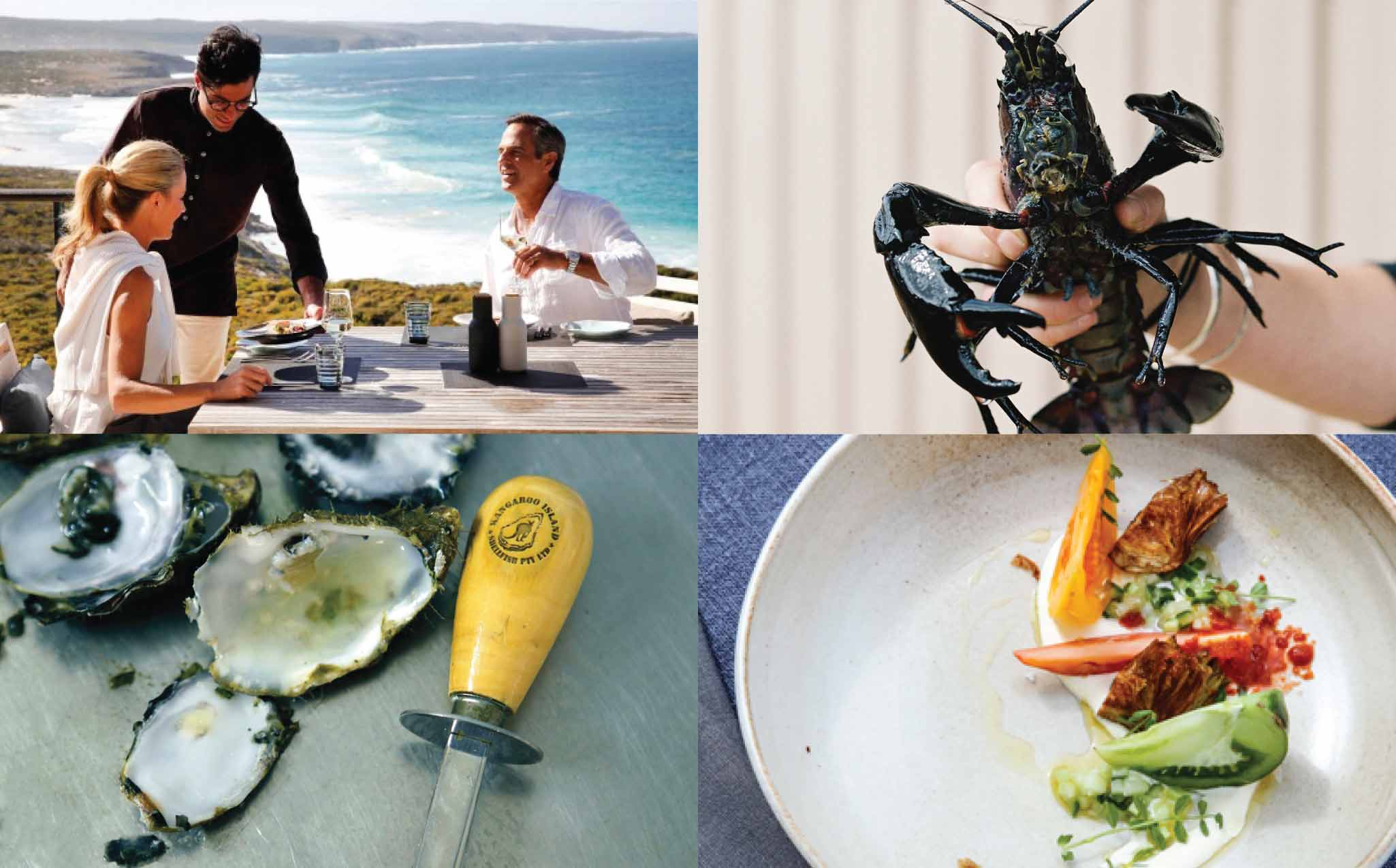 Kangaroo Island Luxury Walk Southern Ocean Lodge Dining Kangaroo Island Luxury Walk Southern Ocean Lodge Dining