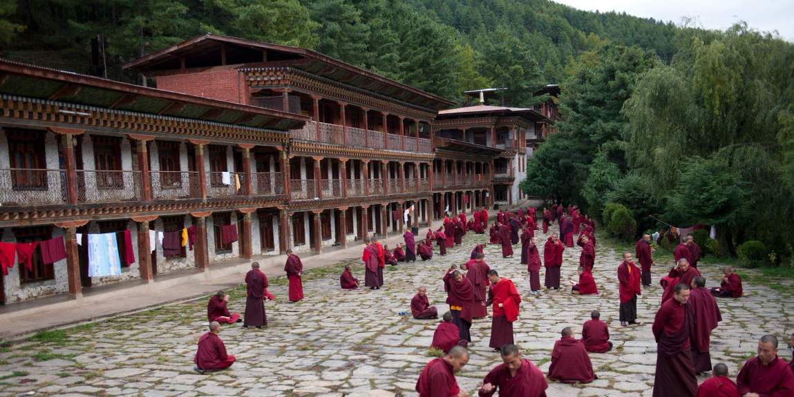 Bhutan Luxury Trekking Monks Bhutan Luxury Trekking Monks