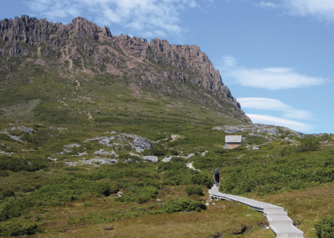 Walk Up To Cradle Mountain Summit Walk Up To Cradle Mountain Summit